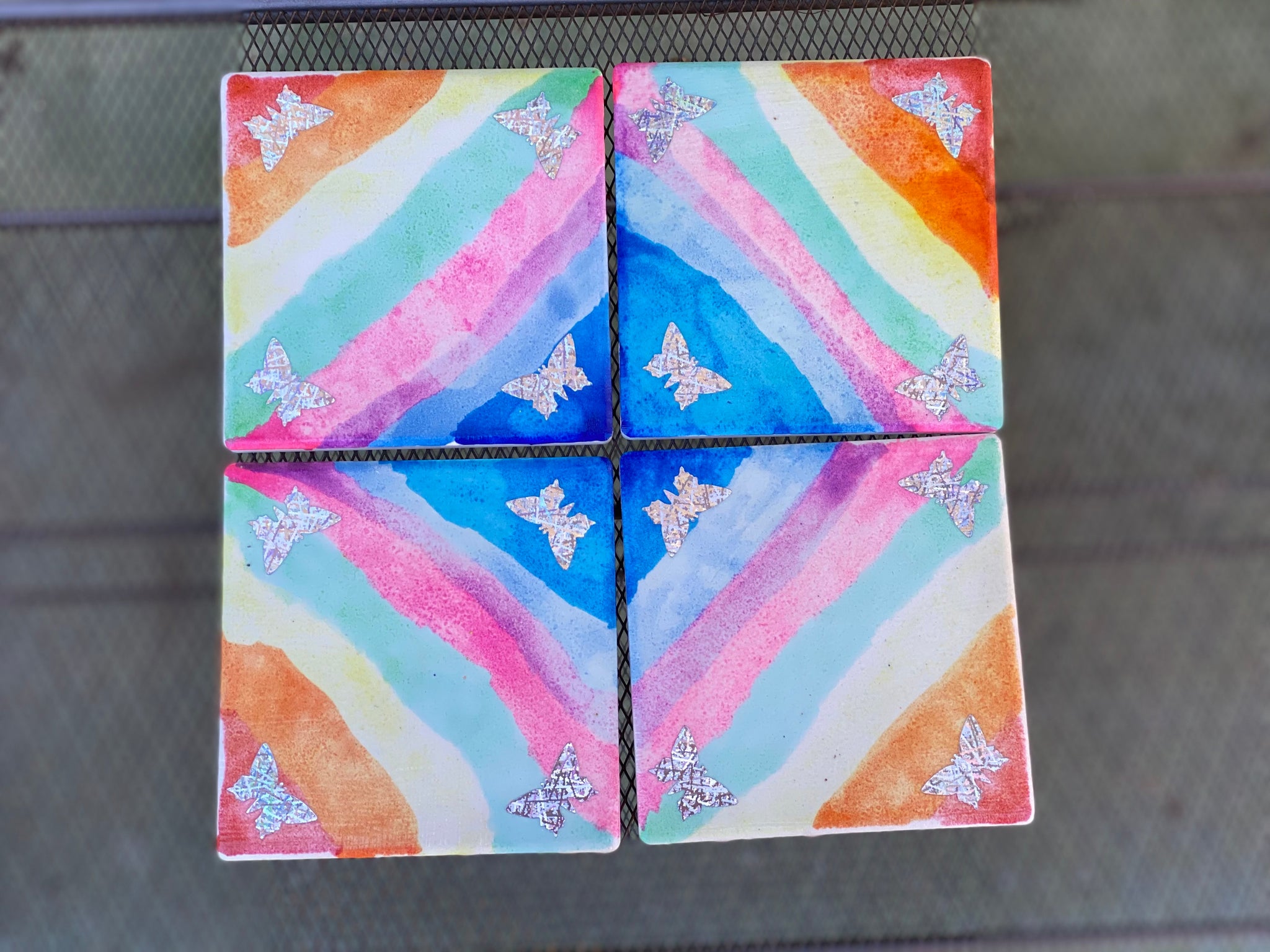 Autism Awareness Round Coaster