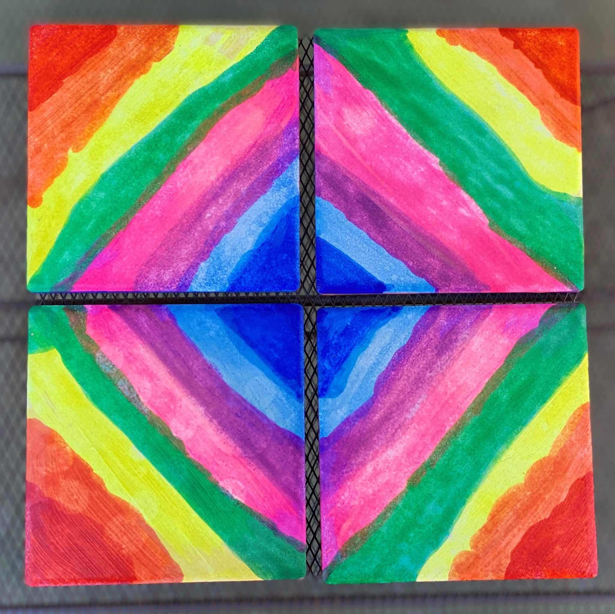 Autism Awareness Round Coaster