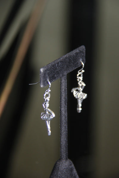 Ballerina Charm ear rings